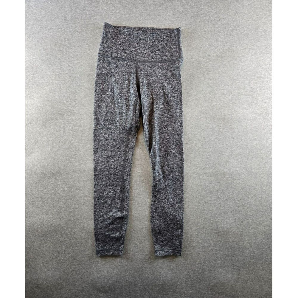 lululemon athletica Heathered Gray High-Rise Leggings